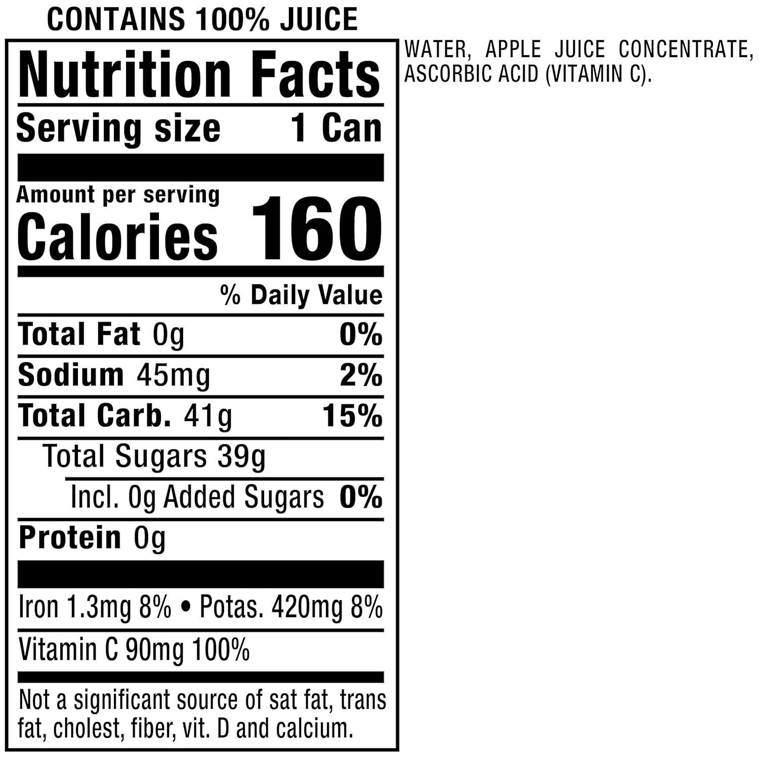 image:imageMotts 100 Original Apple Juice 115 fl oz can Pack of 24