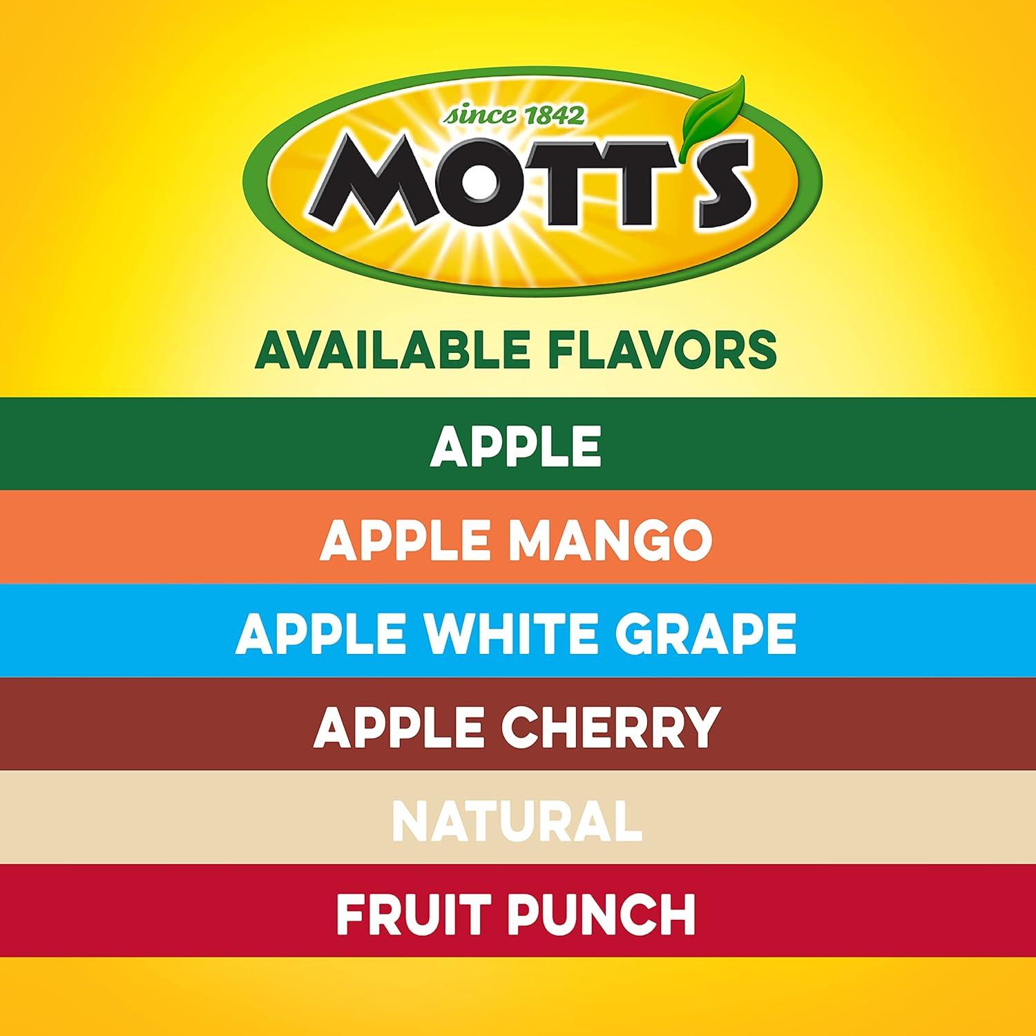 image:imageMotts 100 Percent Fruit Punch Juice 675 fl oz boxes 32 Count 4 Packs of 8Apple