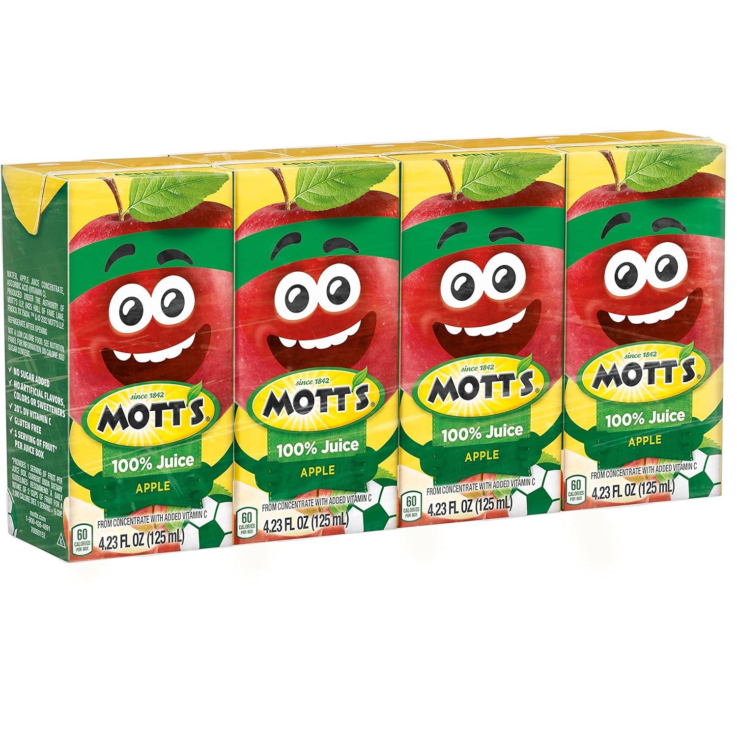 image:imageMotts 100 Percent Fruit Punch Juice 675 fl oz boxes 32 Count 4 Packs of 8Apple