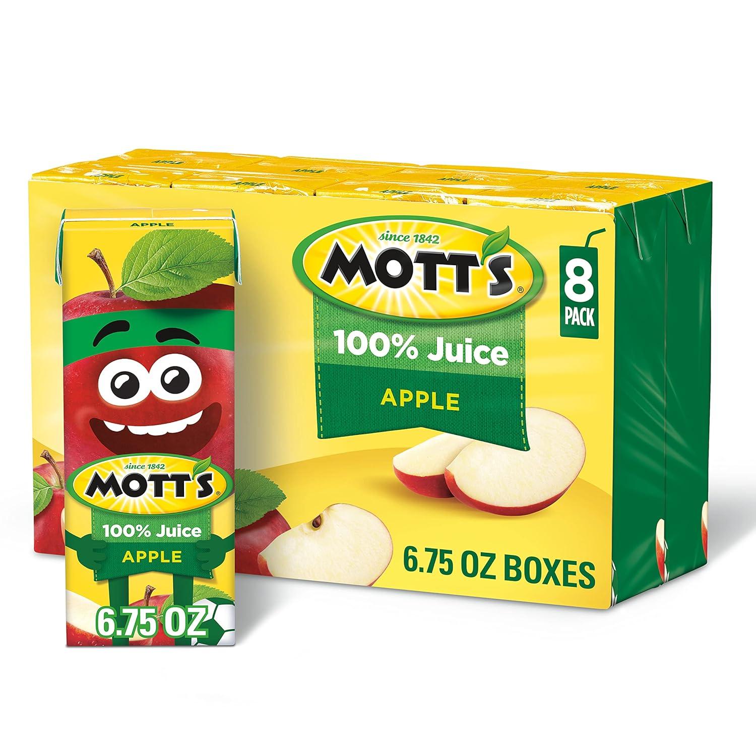 image:imageMotts 100 Percent Fruit Punch Juice 675 fl oz boxes 32 Count 4 Packs of 8Apple