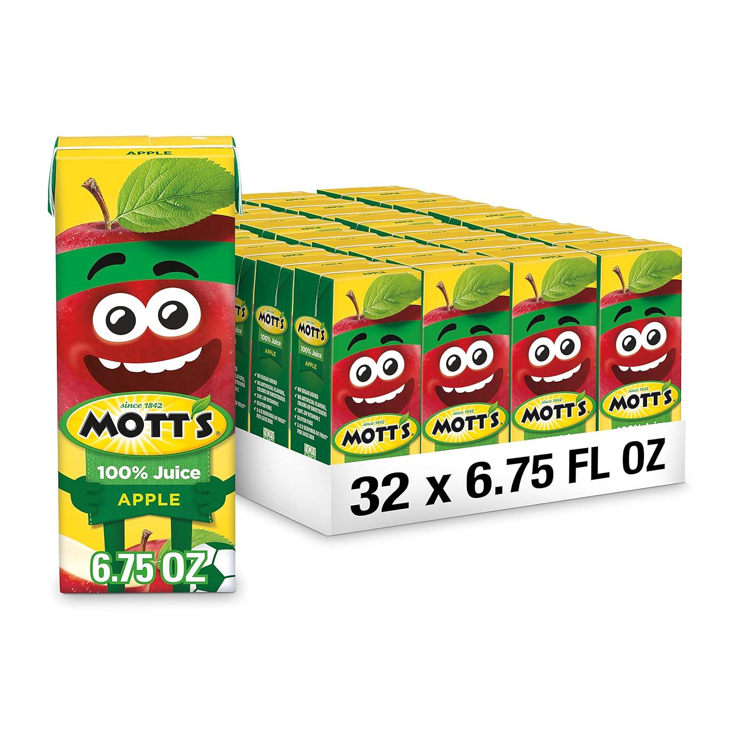image:imageMotts 100 Percent Fruit Punch Juice 675 fl oz boxes 32 Count 4 Packs of 8Apple