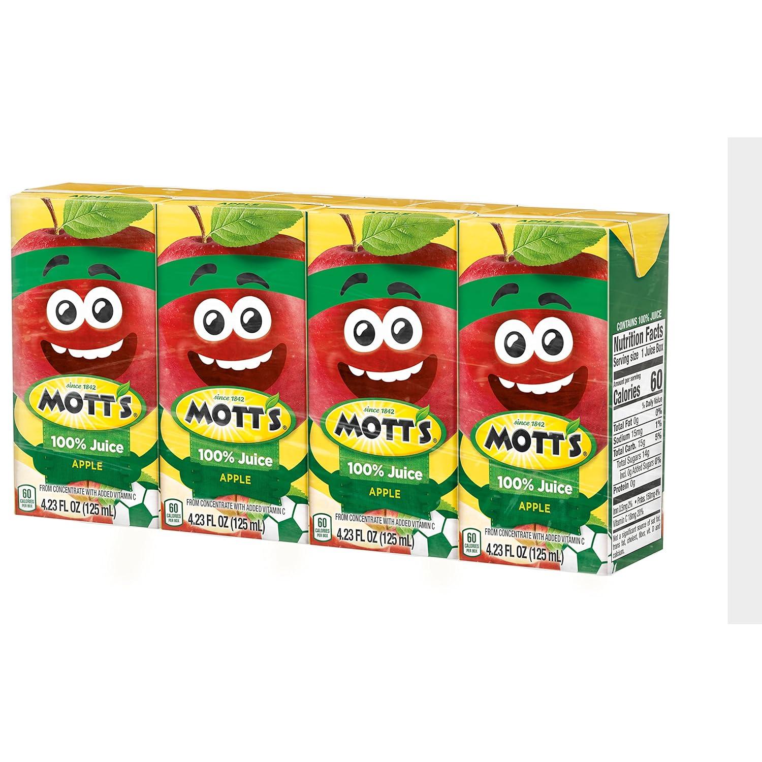 image:imageMotts 100 Percent Fruit Punch Juice 675 fl oz boxes 32 Count 4 Packs of 8Apple