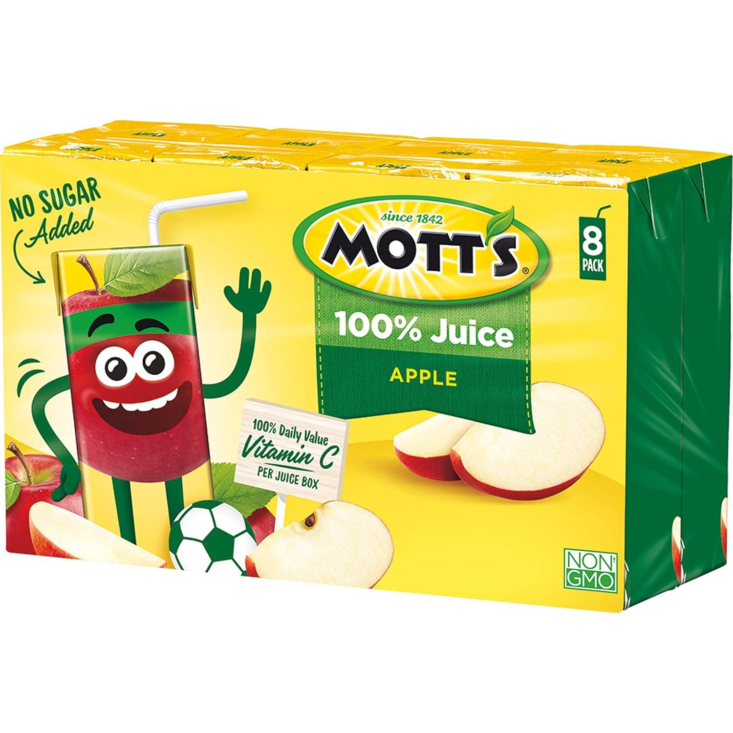 image:imageMotts 100 Percent Fruit Punch Juice 675 fl oz boxes 32 Count 4 Packs of 8Apple