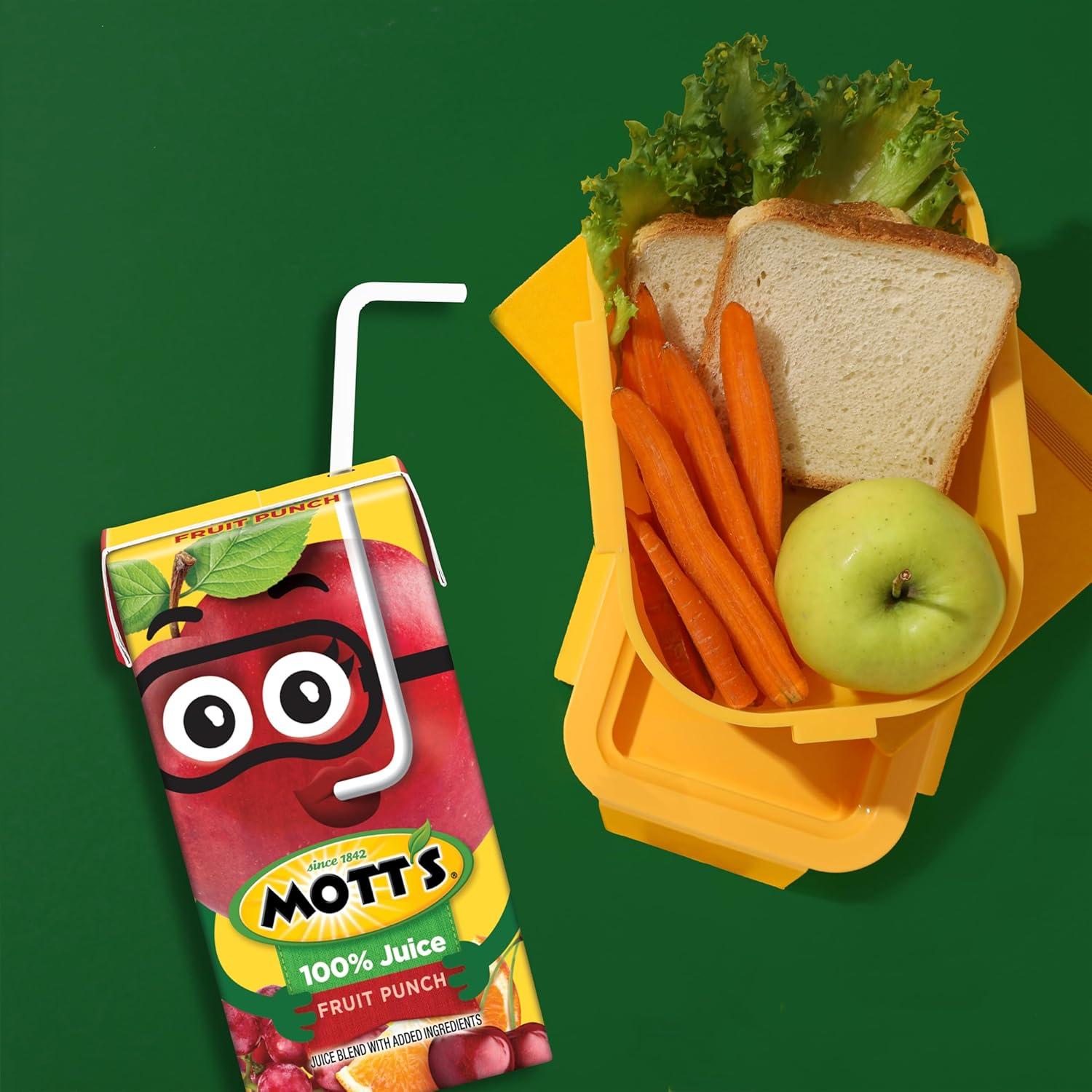 image:imageMotts 100 Percent Fruit Punch Juice 675 fl oz boxes 32 Count 4 Packs of 8Fruit Punch