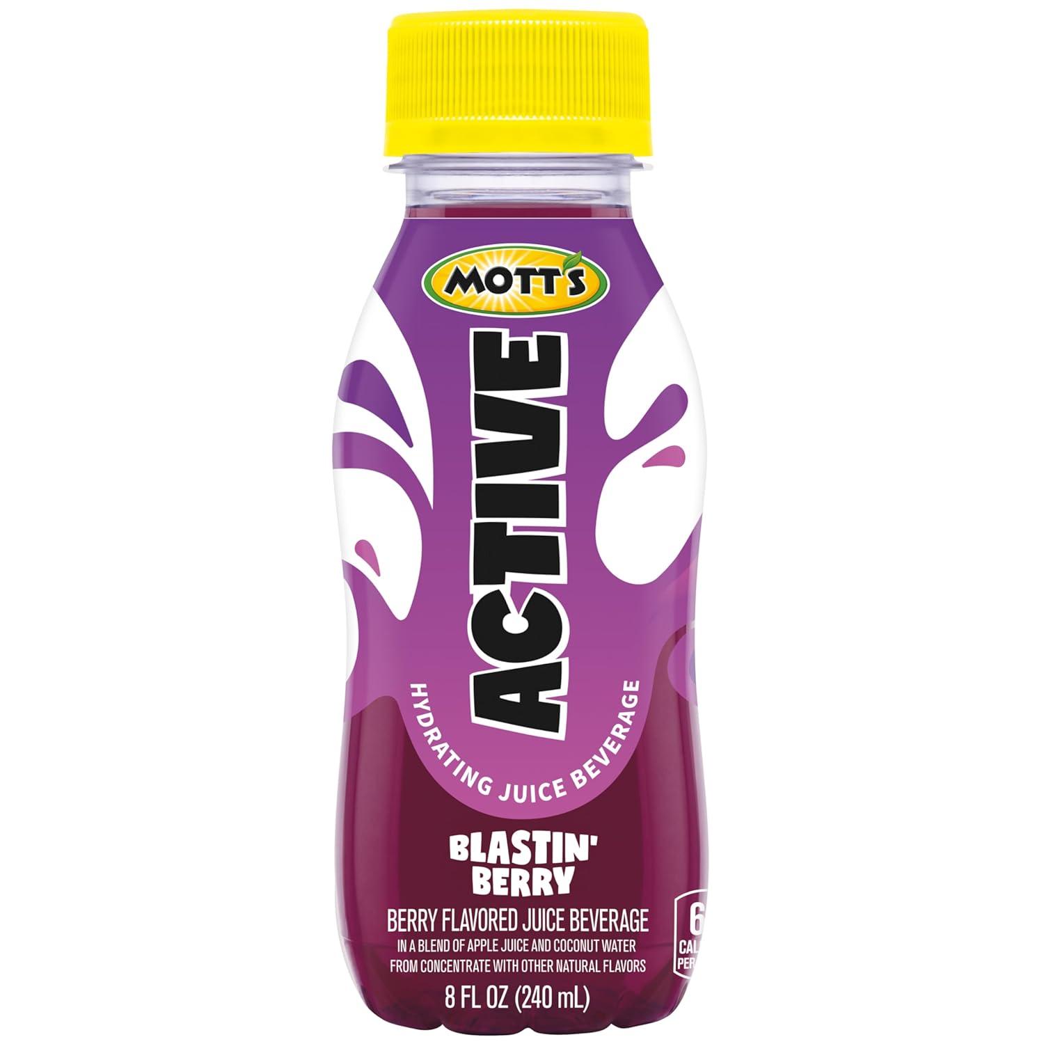 image:imageMotts Active Watermelon Burst Hydrating Juice Beverage 8 Fl Oz Bottles 24 Count 4 Packs Of 6 Made With Naturally Sourced Electrolytes amp Coconut Water Gluten amp Caffeinefree KosherBlastin Berry