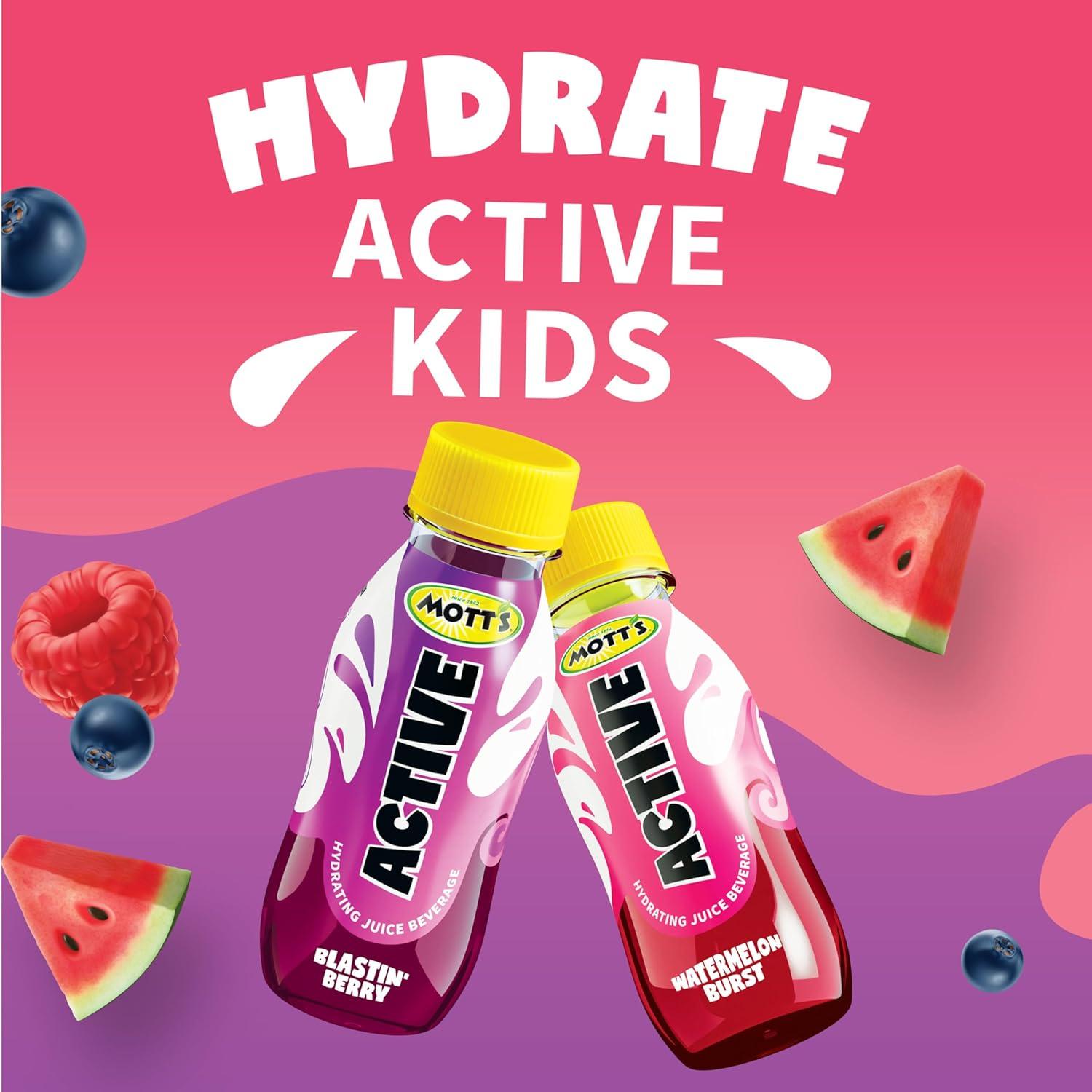 image:imageMotts Active Watermelon Burst Hydrating Juice Beverage 8 Fl Oz Bottles 24 Count 4 Packs Of 6 Made With Naturally Sourced Electrolytes amp Coconut Water Gluten amp Caffeinefree KosherBlastin Berry