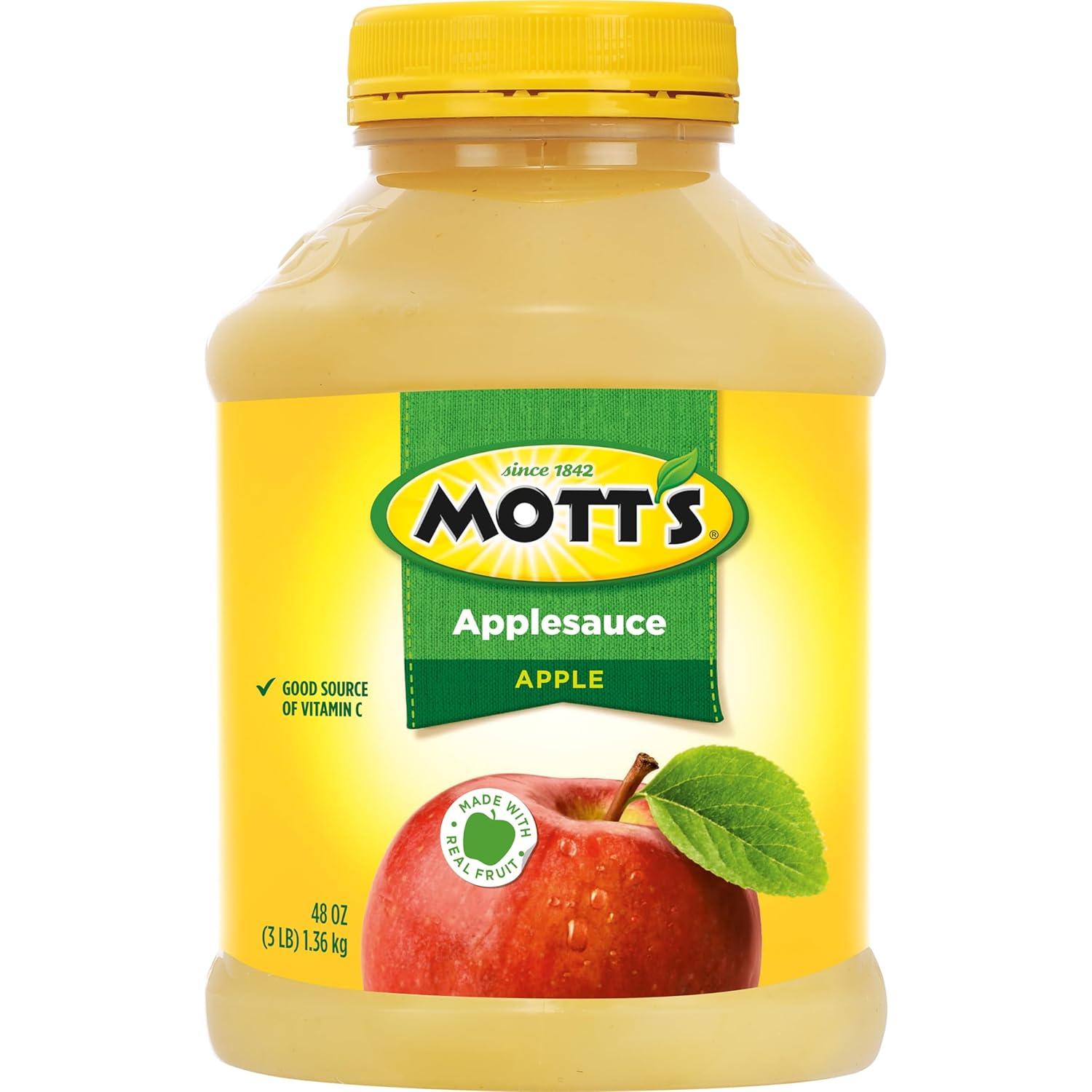 image:imageMotts Applesauce 24 Oz Jar Pack Of 12 No Artificial Flavors Good Source Of Vitamin C Nutritious Option For The Whole FamilyApple