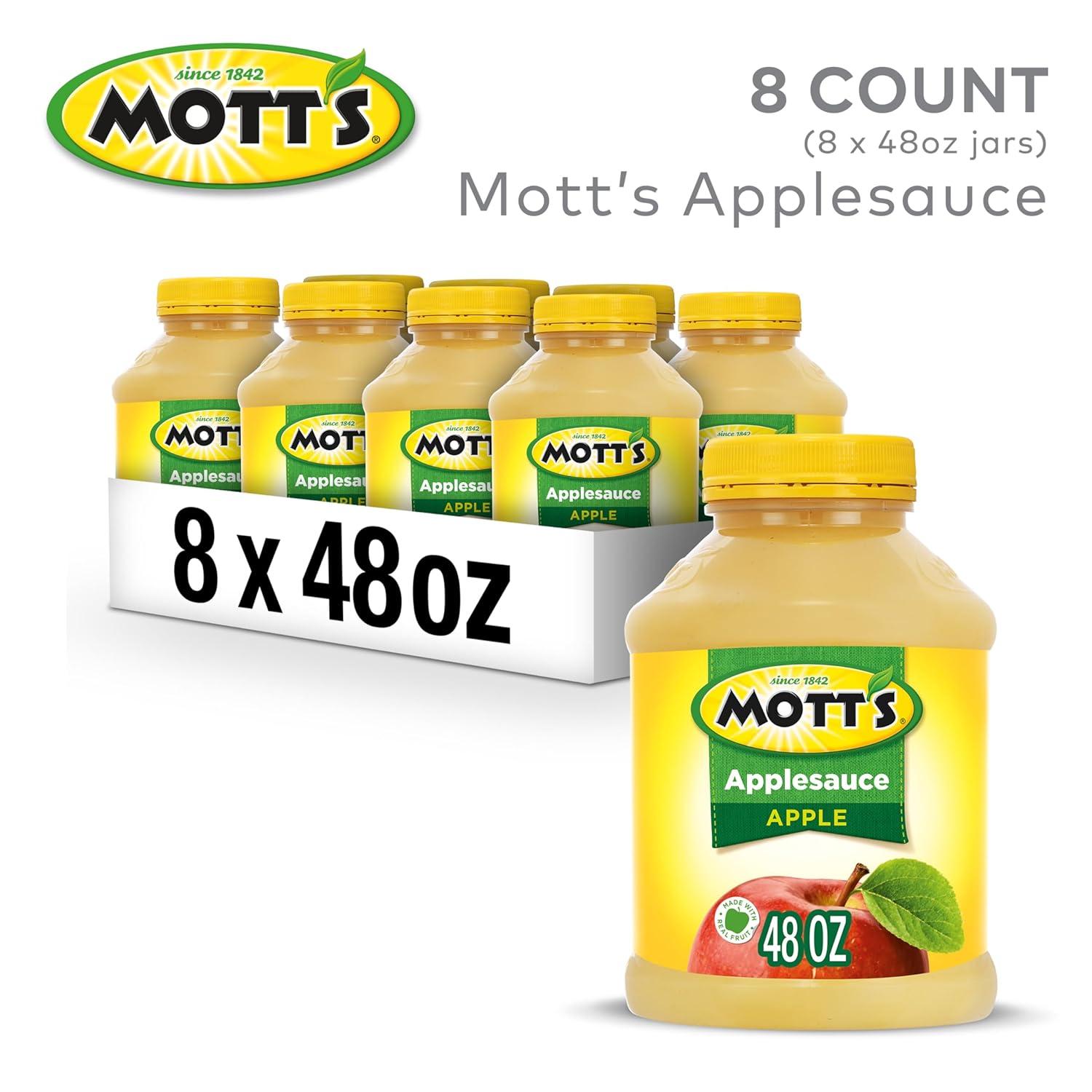 image:imageMotts Applesauce 24 Oz Jar Pack Of 12 No Artificial Flavors Good Source Of Vitamin C Nutritious Option For The Whole FamilyApple