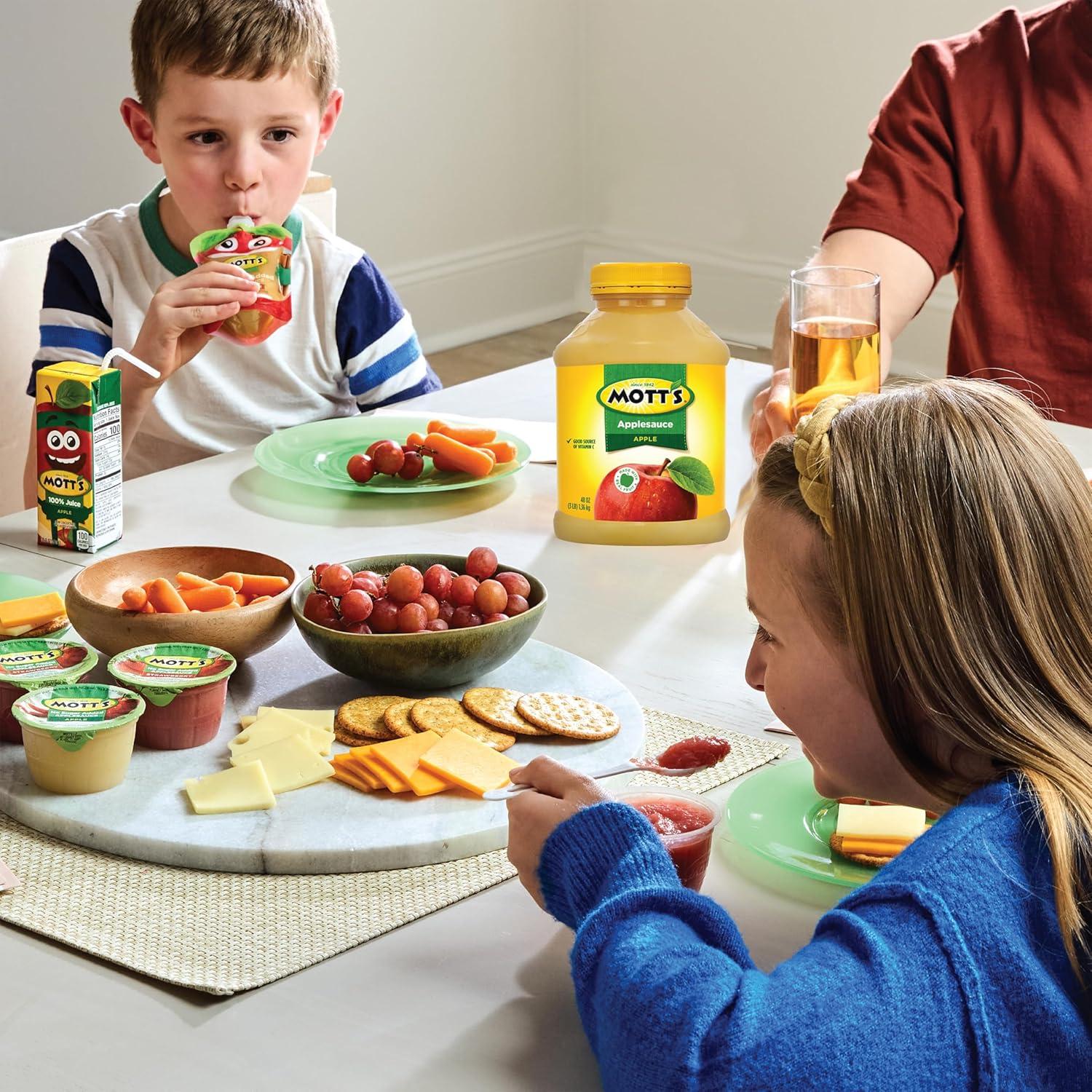 image:imageMotts Applesauce 24 Oz Jar Pack Of 12 No Artificial Flavors Good Source Of Vitamin C Nutritious Option For The Whole FamilyCinnamon