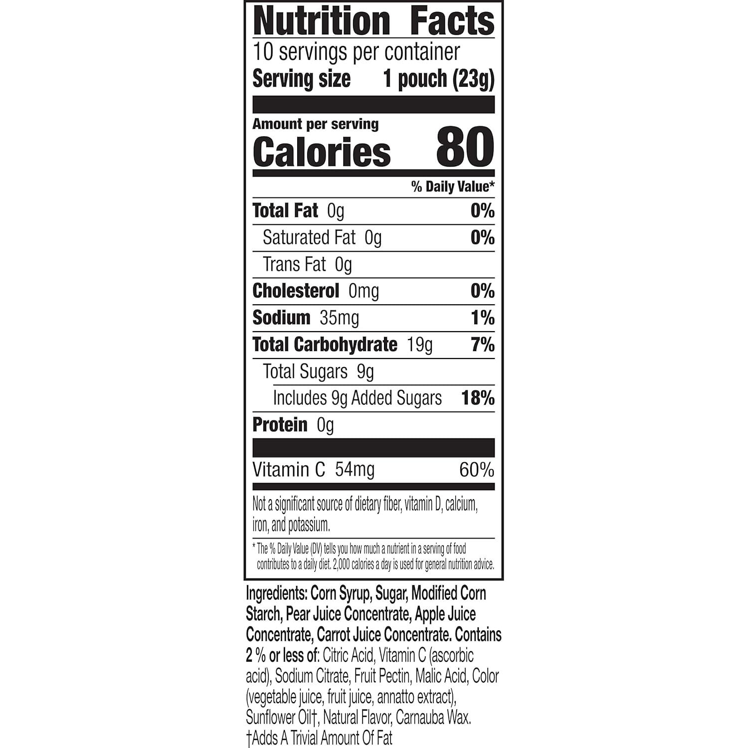 image:imageMotts Fruit Flavored Snacks Animals Assorted Fruit Gluten Free Snack Family Pack 40 Ct 32 ozAssorted Fruit