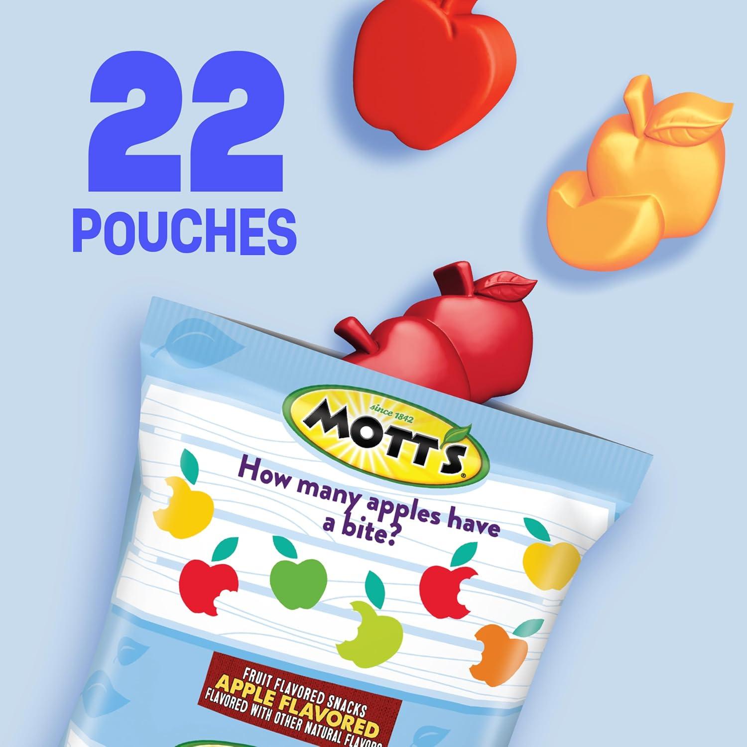 image:imageMotts Fruit Flavored Snacks Apple Orchard Gluten Free Snack Family Pack 40 Ct 32 oz22 Count Pack of 1