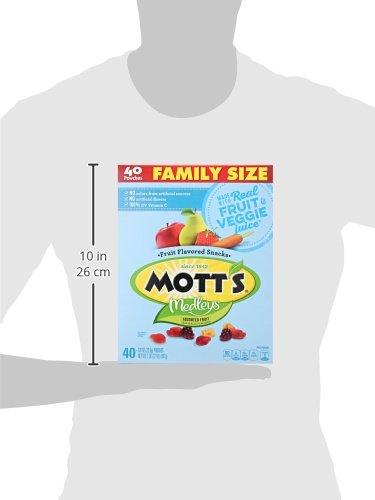 image:imageMotts Fruit Flavored Snacks Assorted Fruit Gluten Free Snack Value Pack 22 Pouches 176 oz Pack of 6Assorted Fruit