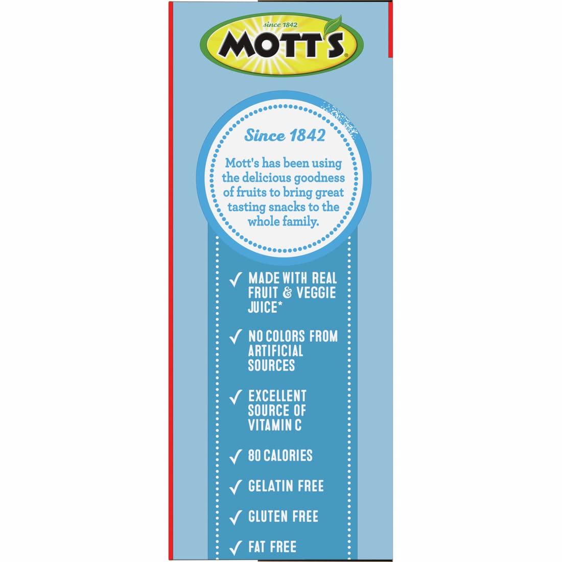 image:imageMotts Fruit Flavored Snacks Berry Gluten Free Snack Family Pack 40 Ct 32 ozBerry