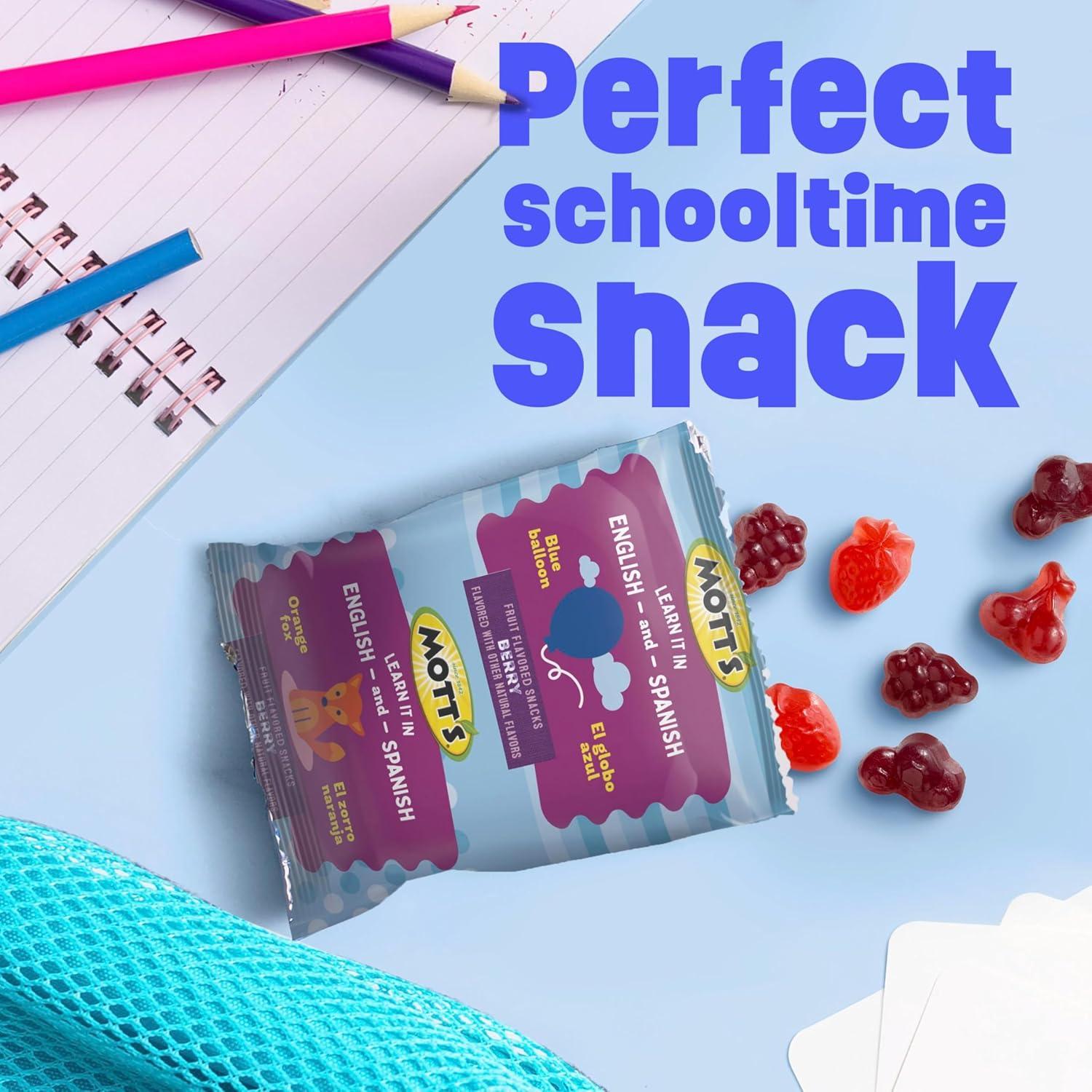 image:imageMotts Fruit Flavored Snacks Berry Gluten Free Snack Family Pack 40 Ct 32 ozBerry