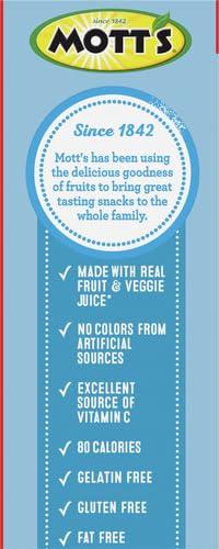 image:imageMotts Fruit Flavored Snacks Berry Gluten Free Snack Family Pack 40 Ct 32 ozBerry