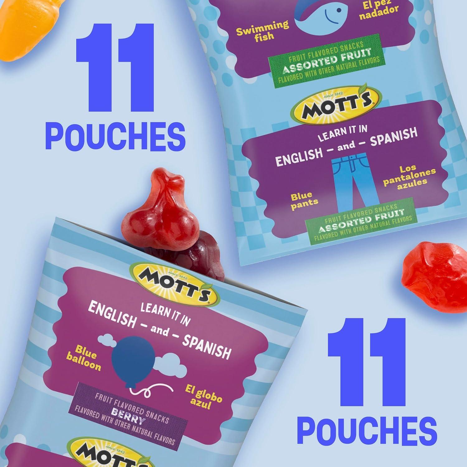 image:imageMotts Fruit Flavored Snacks Berry Gluten Free Snack Family Pack 40 Ct 32 ozBerry and Assorted Fruit