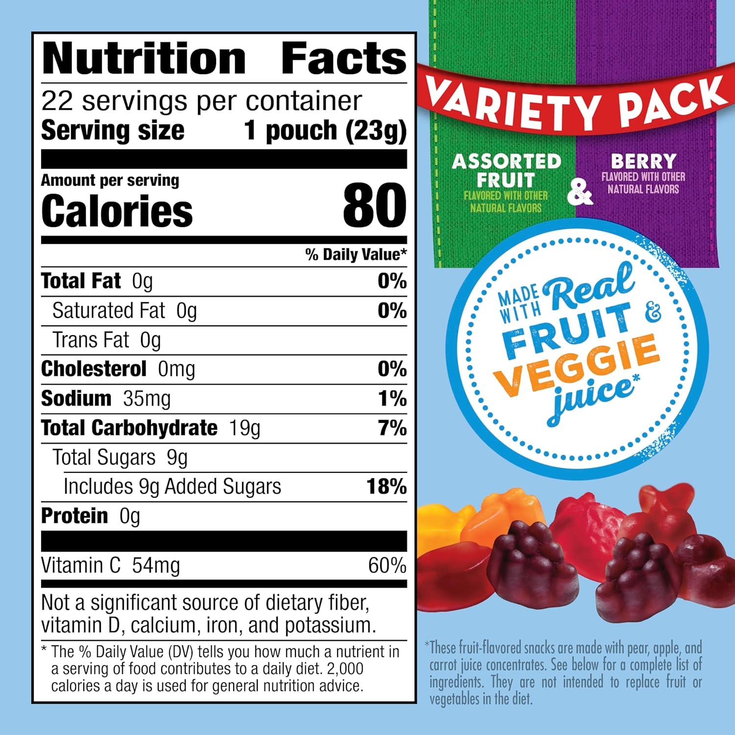 image:imageMotts Fruit Flavored Snacks Berry Gluten Free Snack Family Pack 40 Ct 32 ozBerry and Assorted Fruit