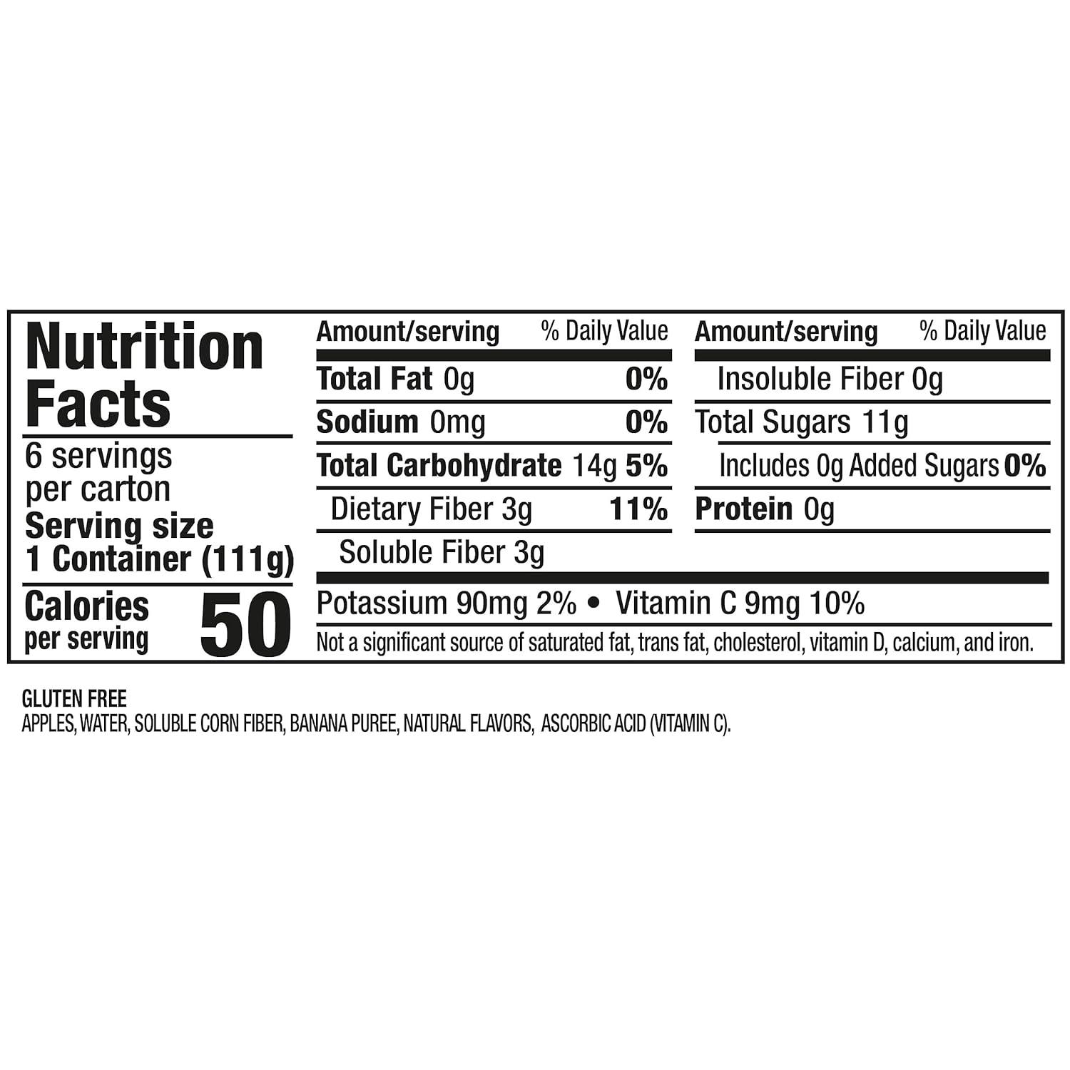 image:imageMotts Mighty Strawberry Peach Applesauce 39 Oz Cups 72 Count 12 Packs Of 6 No Sugar Added Good Source Of Fiber Supports A Healthy Digestive System Glutenfree KosherPineapple Banana