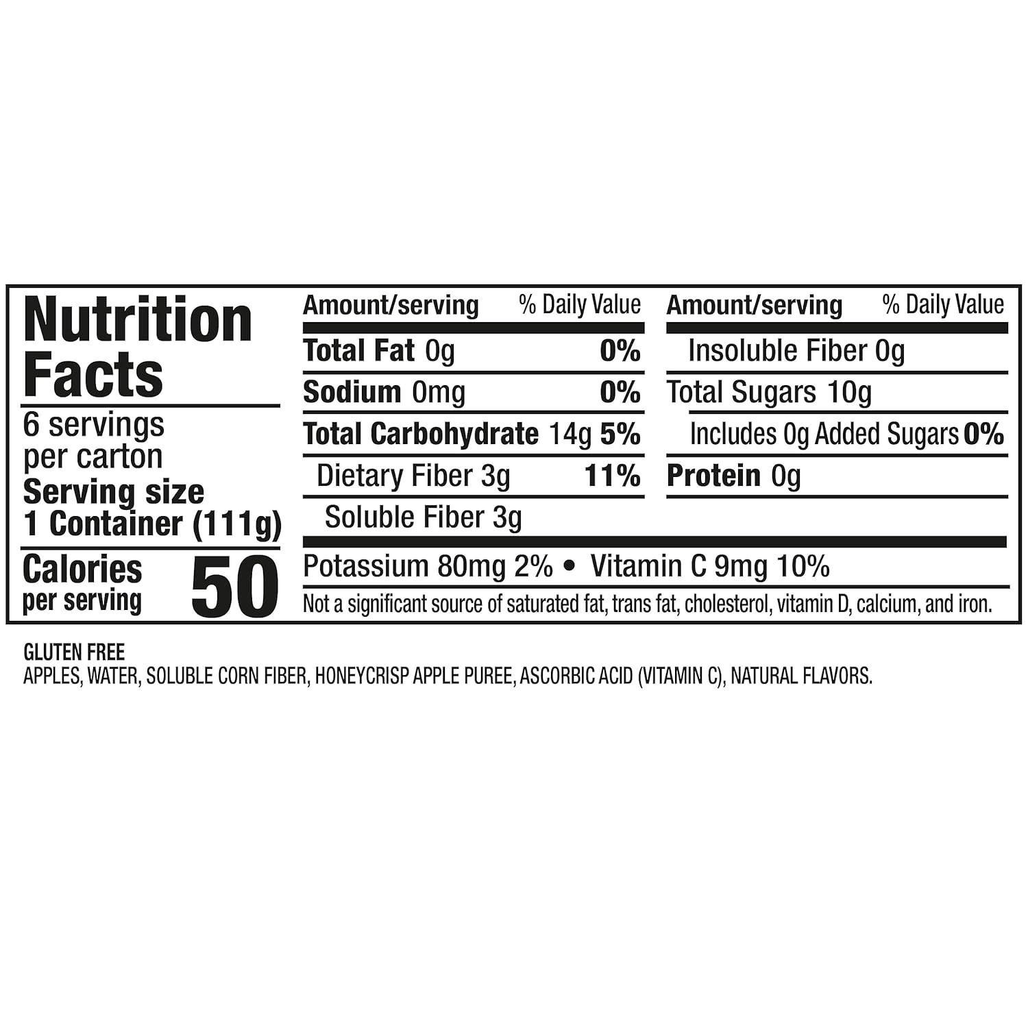 image:imageMotts Mighty Strawberry Peach Applesauce 39 Oz Cups 72 Count 12 Packs Of 6 No Sugar Added Good Source Of Fiber Supports A Healthy Digestive System Glutenfree KosherHoneycrisp Apple