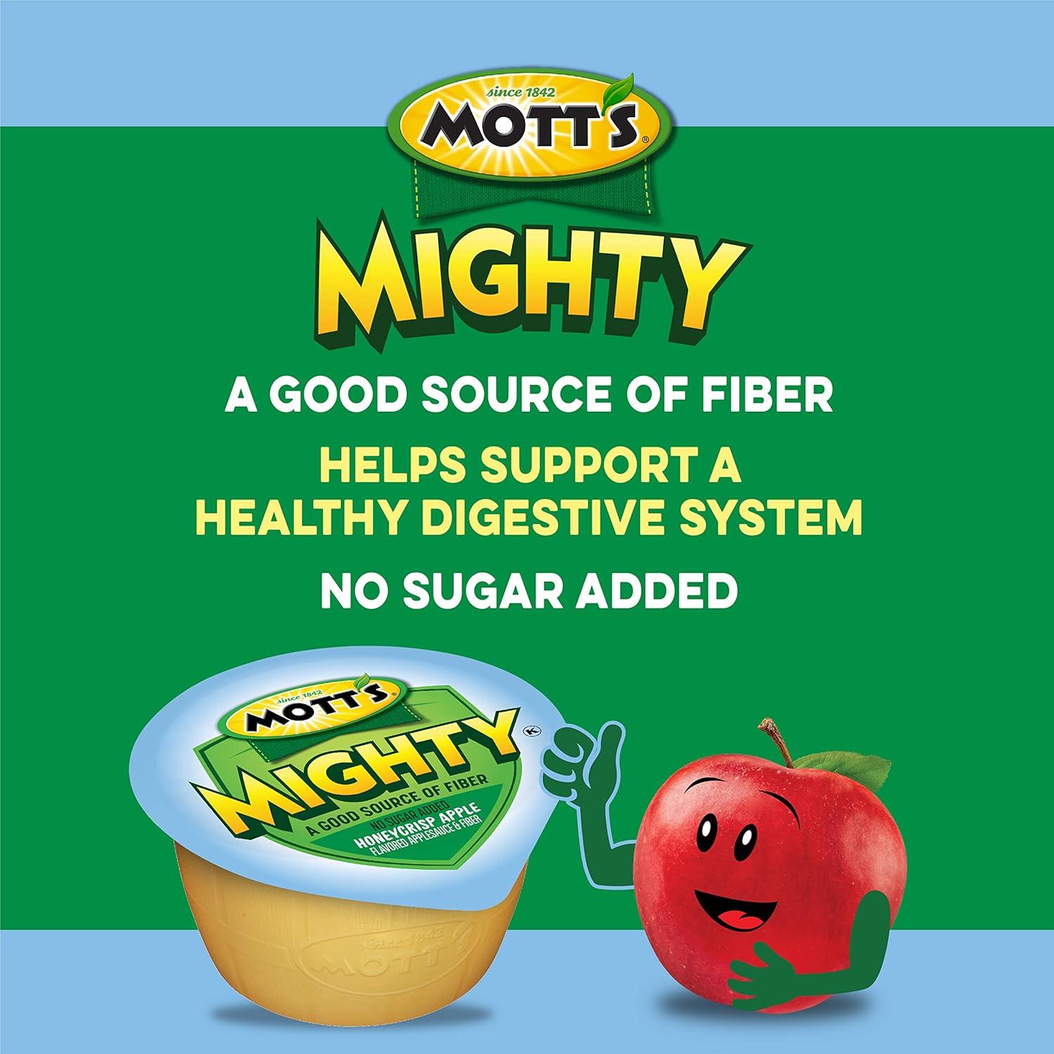 image:imageMotts Mighty Strawberry Peach Applesauce 39 Oz Cups 72 Count 12 Packs Of 6 No Sugar Added Good Source Of Fiber Supports A Healthy Digestive System Glutenfree KosherHoneycrisp Apple
