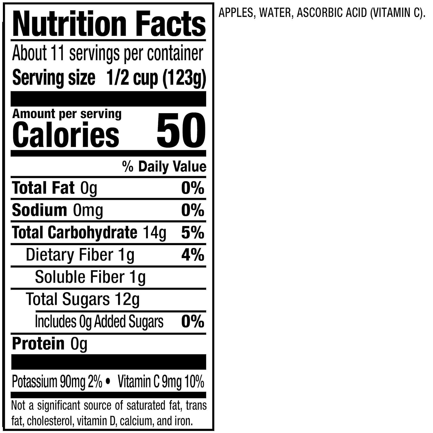 image:imageMotts No Sugar Added Applesauce 23 Oz Jar Pack Of 12 Good Source Of Vitamin C No Artificial FlavorsUnsweetened Apple