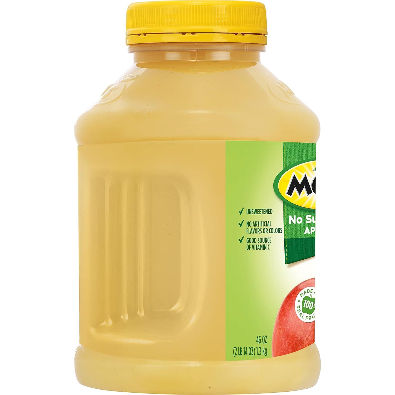image:imageMotts No Sugar Added Applesauce 23 Oz Jar Pack Of 12 Good Source Of Vitamin C No Artificial FlavorsUnsweetened Apple