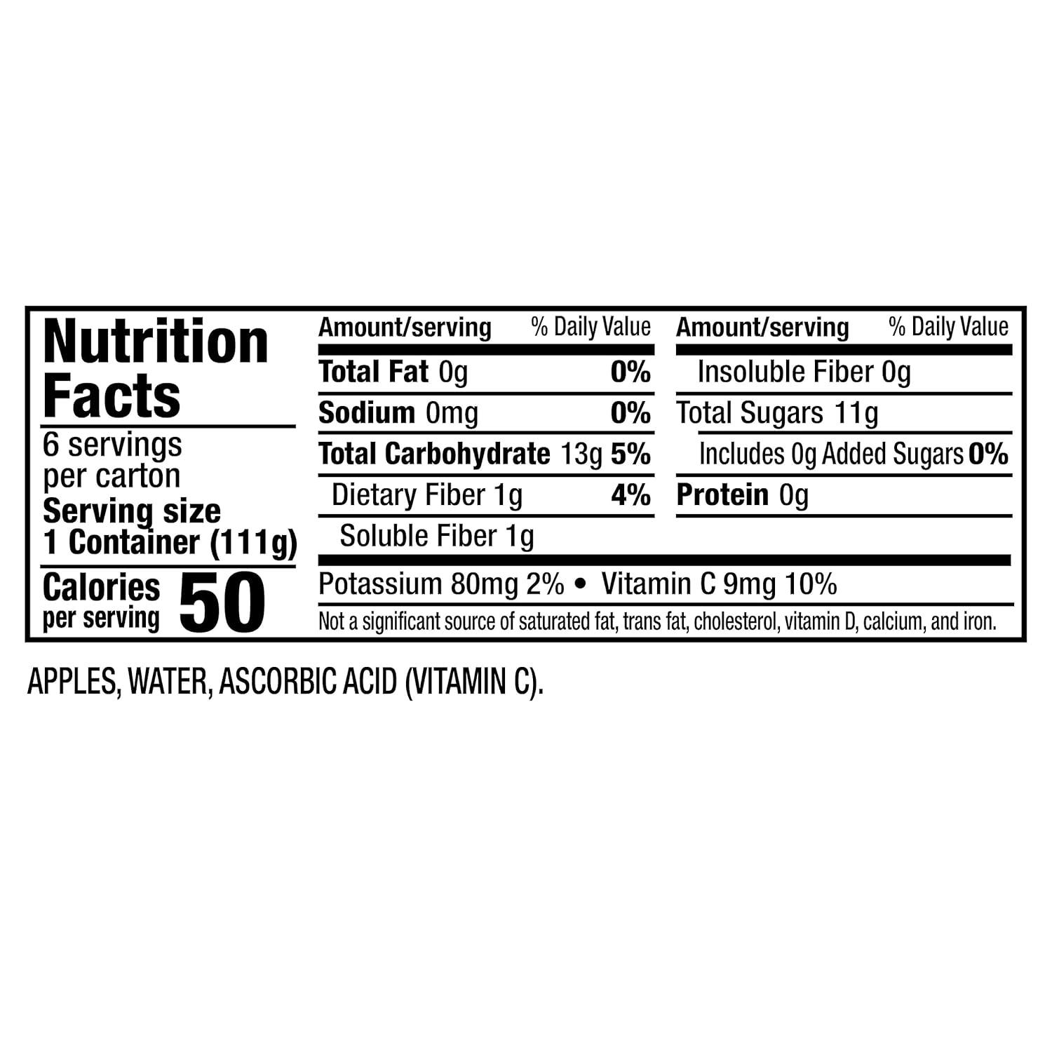image:imageMotts No Sugar Added Cherry Applesauce 39 Ounce Cup 6 Count Pack of 12Apple