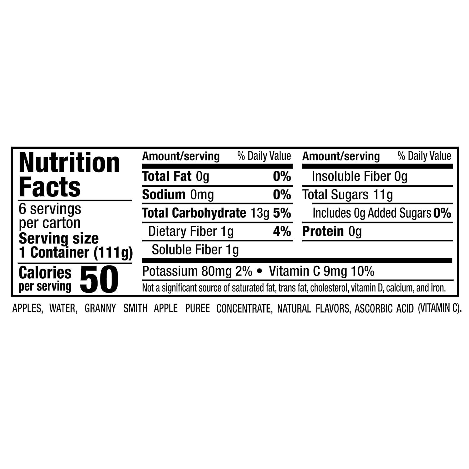 image:imageMotts No Sugar Added Cherry Applesauce 39 Ounce Cup 6 Count Pack of 12Granny Smith