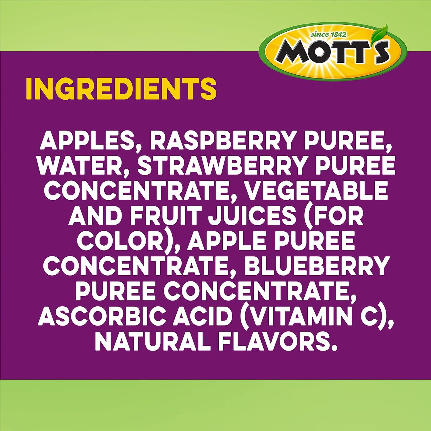 image:imageMotts No Sugar Added Cherry Applesauce 39 Ounce Cup 6 Count Pack of 12Mixed Berry