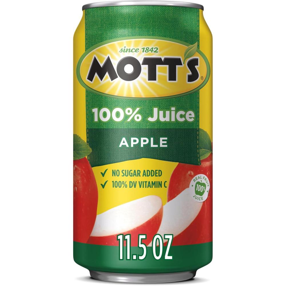 image:imageMotts 100 Original Apple Juice 115 fl oz can Pack of 24