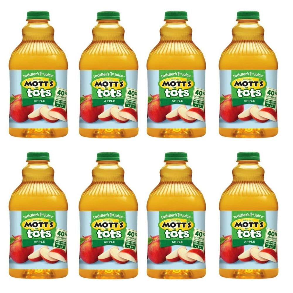 image:imageMotts Motts for Tots Fruit Punch Immunity Support 64Ounce Bottles Pack of 8Apple