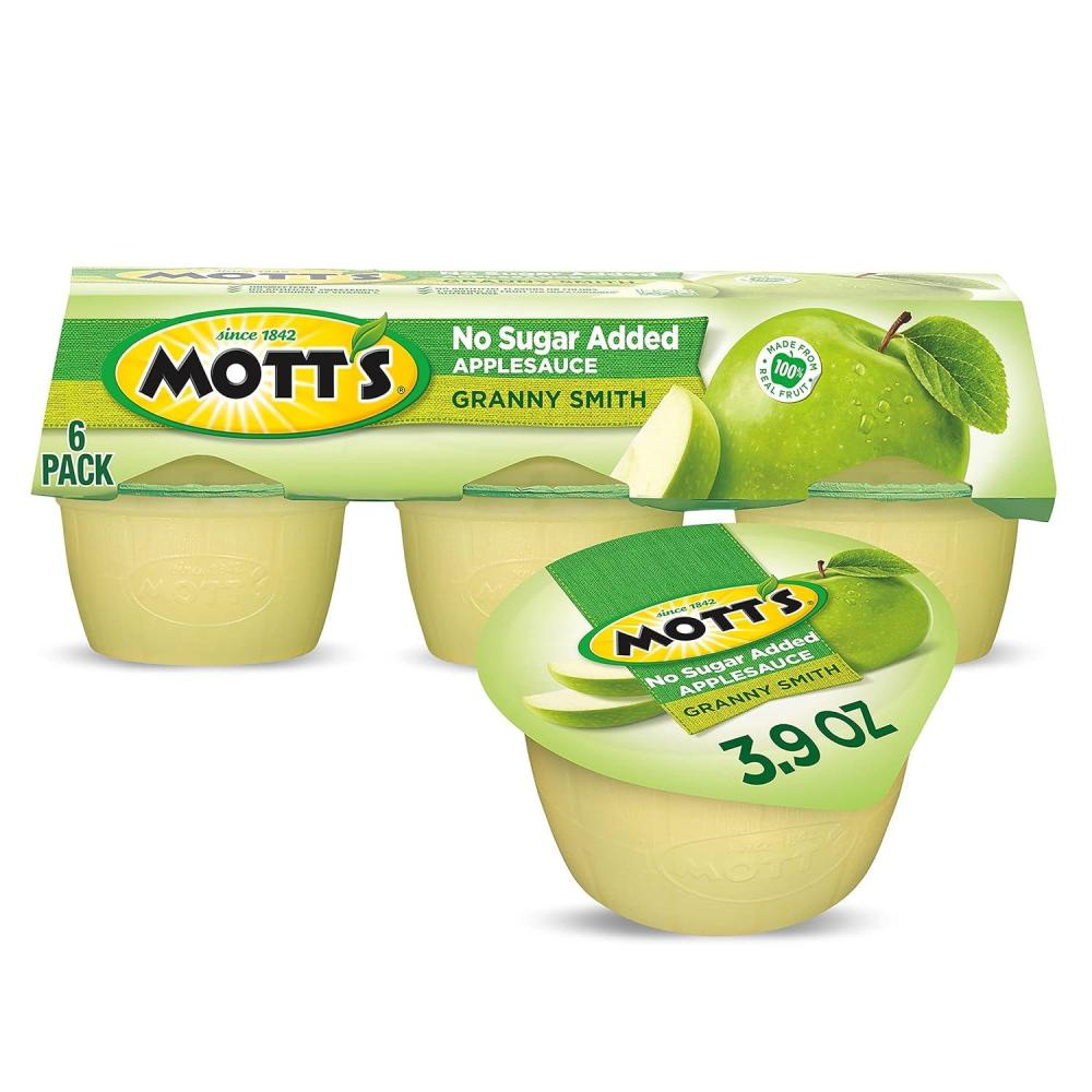 image:imageMotts No Sugar Added Cherry Applesauce 39 Ounce Cup 6 Count Pack of 12Granny Smith