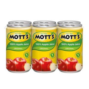 Mott’s 100% Original Apple Juice, 64 Fl Oz Bottle (Pack Of 8), 2 Servings Of Fruit Per Cup, 100% Fruit Juice, Gluten-free, Caffeine-free, Kosher, And Contains No Artificial Colors Or Sweeteners(Apple)
